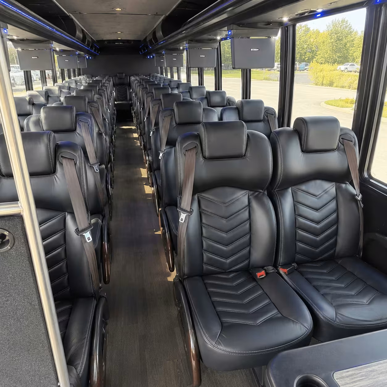 30 passenger minibus inside