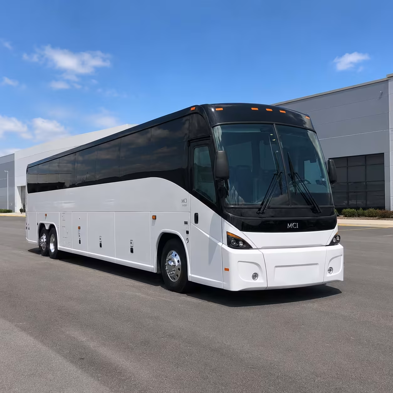 56 passenger charter bus