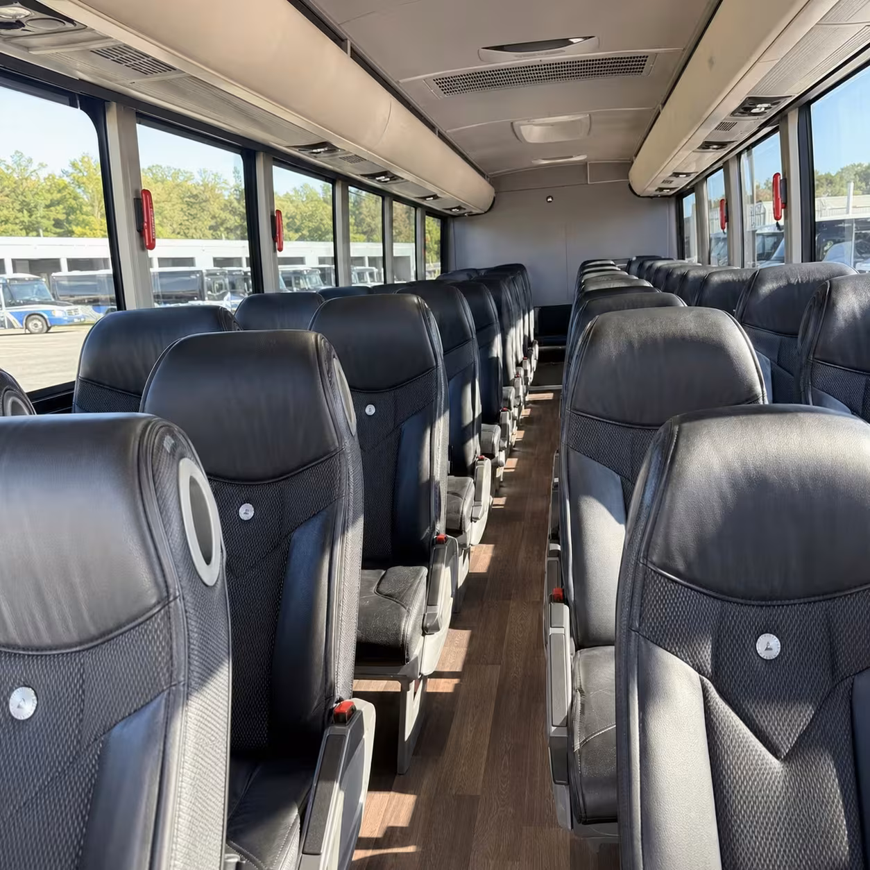 rancho cucamonga charter bus rental inside