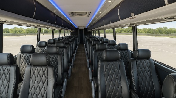 55 passenger charter bus interior rancho cucamonga