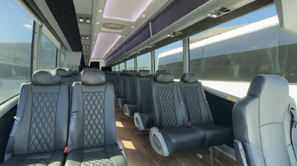 chino hills 28 passenger minibus