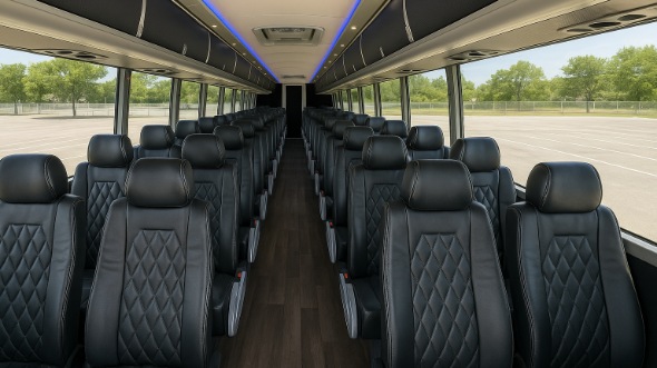 rancho cucamonga 54 passenger charter bus rental