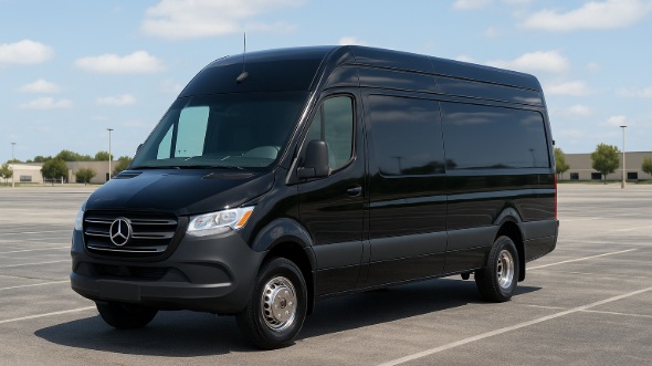 rancho cucamonga sprinter van with driver